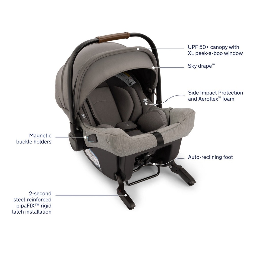 Nuna mixx next urbn Car seat no base needed manufactured 2023 - Picture 3 of 15